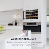 thumbnail of Klarstein Vinsider 24 Built-In Uno Einbau-Weinkühlschrank 24 Flaschen 57 Liter Weiß