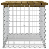 thumbnail of vidaXL Gartenbank aus Gabionen 63x44x42 cm Kiefernholz Imprägniert