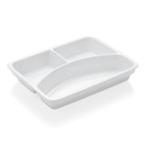 thumbnail of WAS Germany - Abteilschale Set HAMBURG SYSTEM, 23,5 x 17,5 x 3,7 cm, 3-fach Unterteilung, Set á 3 Stück, Porzellan