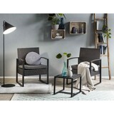 thumbnail of SIT Möbel 5-tlg. Garten-Sitzgruppe|2 Sessel anthrazit,2 Sitzkissen grau,1 Tisch|Polyrattan|Tischplatte Polywood|Metallgestell|19000-29|Serie GARTEN