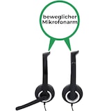 thumbnail of USB PC Office Headset HS-USB250 Stereo Schwarz