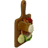 thumbnail of Christbaumschmuck Glas 14cm Bayerische Brotzeitplatte Figur Kugeln Weihnachtsbaum Anhänger Weihnachten Christbaumanhänger Weihnachtsbaumschmuck