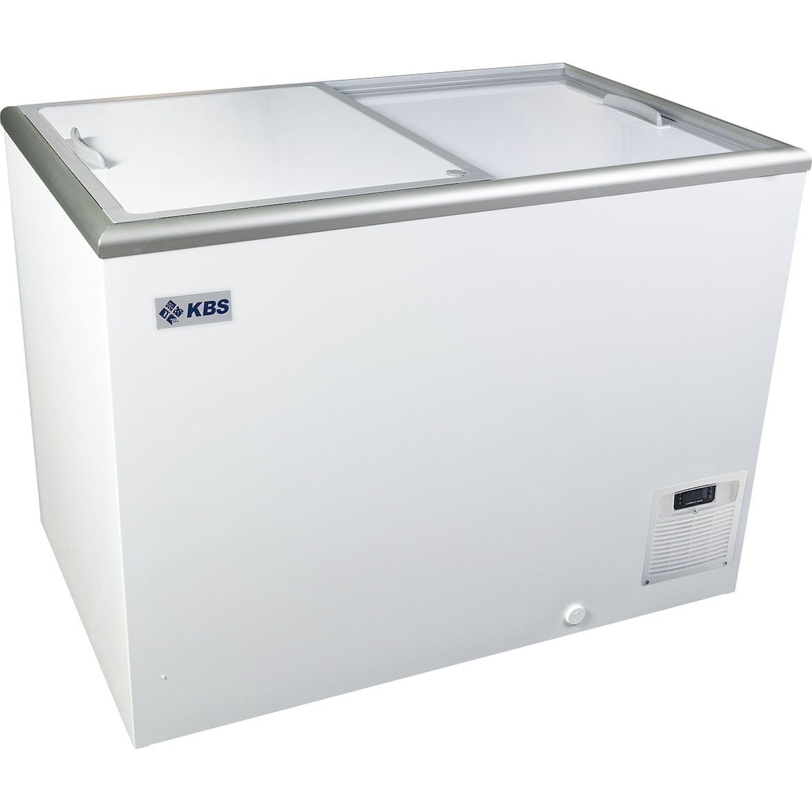 Kühltruhe AL30 umschaltbar auf Tiefkühltruhe mit Schiebedeckeln