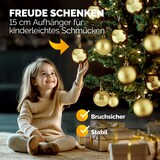 thumbnail of Casaria Weihnachtskugeln 54tlg. - gold