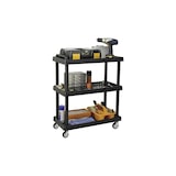 thumbnail of Chariot de Rangement 3 Étagères Porte-Outils - Desserte mobile Charge max 120 kg Art Plast