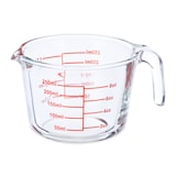 thumbnail of Relaxdays Messbecher Glas, 250 ml, hitzebeständig, mikrowellengeeignet, Skala in Milliliter, oz, Cups, transparent