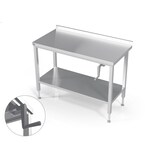 thumbnail of L2G Table inox adossée 90 x 180 x 60 cm L2G