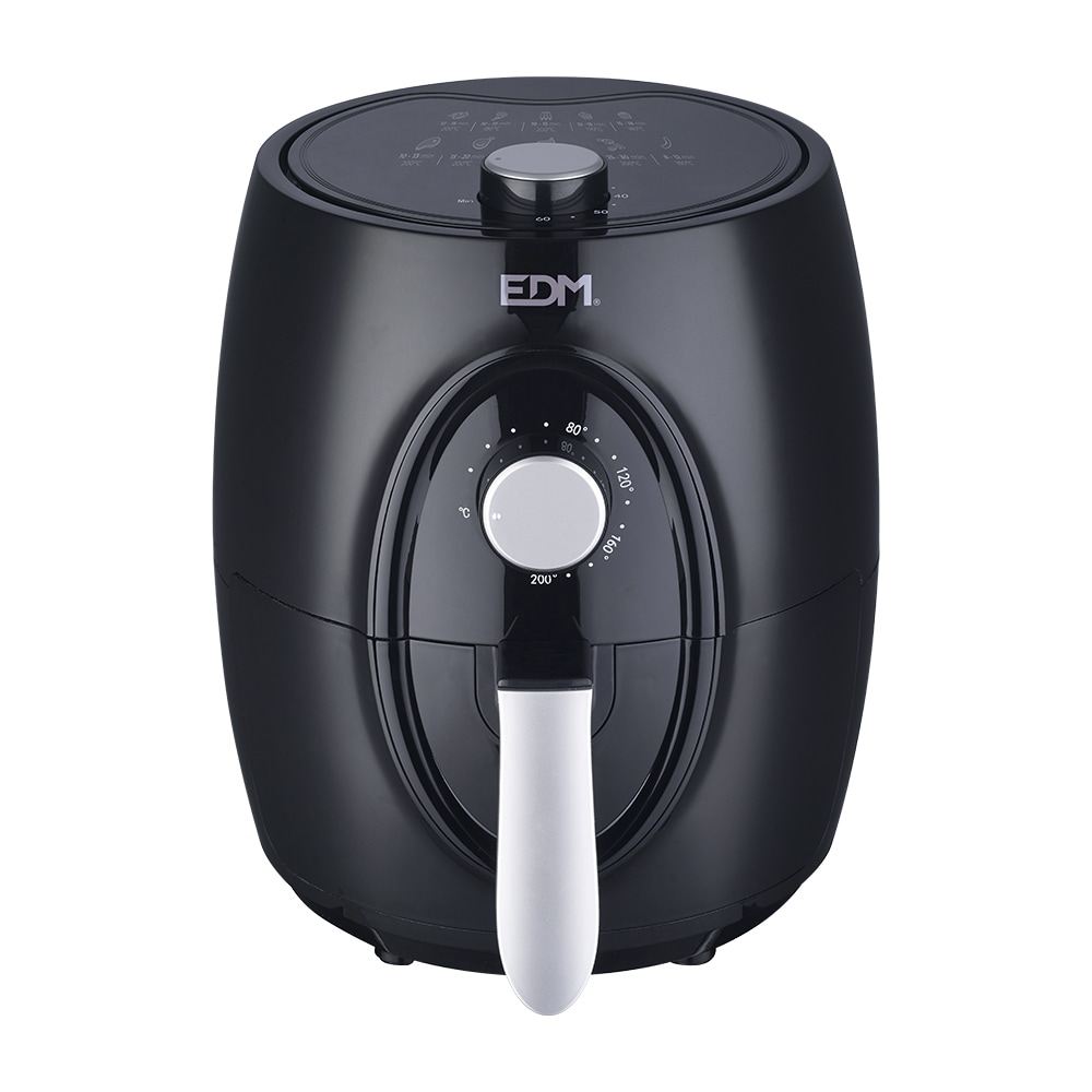 EDM - Freidora De Aire 3,6L 1400W Con Cesta Edm