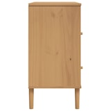 thumbnail of Helloshop26 - Buffet Sideboard Kommode Kleiderschrank Aufbewahrungsmöbel Organizer für Küche Wohnzimmer Lounge Rattanoptik 80 x 40 02_0036233