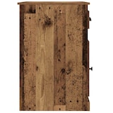 thumbnail of vidaXL Schreibtisch mit Tür Altholz 50 x 115 x 75 cm Holzwerkstoff