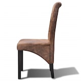 thumbnail of vidaXL Eetkamerstoelen 2 st kunstleer bruin