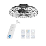 thumbnail of Forlight Merak - Ventilador de Techo con Lámpara LED sin Aspas. Ventilador de Plafón 6 Velocidades y Luz Regulable 2700-6000K