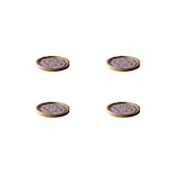 thumbnail of Stylepoint - 4x Bord plat met opstaande rand (rood) - WCC3025MR - 25x2,5cm - Marrakesch