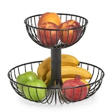 thumbnail of Zeller Obst Etagere 2 Etagen Metall