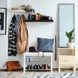 thumbnail of Relaxdays Schuhlöffel Metall, komfortabel, stabil, 60 cm lang, großer Schuhanzieher, zum Aufhängen, mit Griff, schwarz