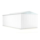thumbnail of Box in lamiera garage auto Acciaio Zincato 327x611cm x h2.35m - 346KG - 19,98mq - BIANCO