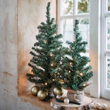 thumbnail of Tannenbaum künstlich im Jutesack 60cm grün