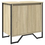 thumbnail of vidaXL Waschbeckenunterschrank Sonoma-Eiche 60x35x60 cm Holzwerkstoff