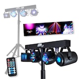 thumbnail of Pack sono 2200W - Enceintes/Caisson/Pieds - USB/BLUETOOTH - BMS-1512, Portique Lumière, Mariage+ Clé USB 32G