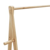 thumbnail of vidaXL Kleiderständer mit Ablagen 96x45,5x150,5 cm Bambus