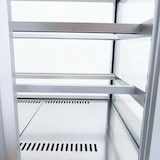 thumbnail of Romux® Kühlvitrine für Konditorei Quadratisch Tischgerät 2 Böden Weiß 350 Liter Umluftkühlung | Kühlvitrine Gerade Glasscheiben