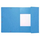 thumbnail of Exacompta - Réf. 17112H - Carton de 25 chemises à élastiques - dimensions 24 x 32 cm pour documents au format A4 - couleur turquoise