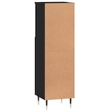 thumbnail of vidaXL Badschrank Schwarz 30x30x100 cm Holzwerkstoff