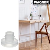 thumbnail of WAGNER Elastikpuffer mit Zapfen 4tlg. Set SMALL - Ø 12 x 8 mm, zum Einstecken, Kunststoff transparent - 15221299