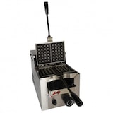 thumbnail of Gaufrier forain gaz PRO 1 fer, 24 alvéoles, 2 gaufres, réversible, 3000 W, GAZ