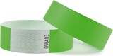 thumbnail of CombiCraft Tyvek Einlassbänder Neongrün – 200 Stück