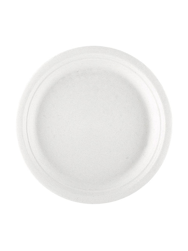 Pratos Ø 22cm Cana de Açucar Cor Natural 50un