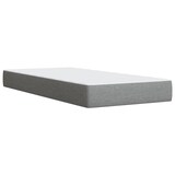 thumbnail of vidaXL Boxspringbett mit Matratze Hellgrau 80x200 cm Stoff