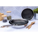 thumbnail of MÄSER Bratpfanne 24 cm, 3 lagig mit Wabenbeschichtung, Hestia