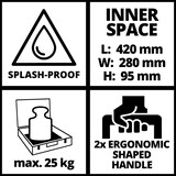 thumbnail of Einhell Systemkoffer E-Case S-F