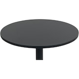 thumbnail of Mesa de bar redonda Hereford preto/ preto/60 cm