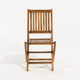 thumbnail of Cadeira dobrável para jardim de madeira de teca