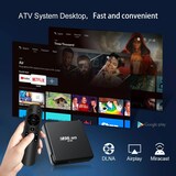 thumbnail of Box Android TV 4K HD WiFi Bluetooth 2GB RAM 8GB Stockage HDMI 2 Ports USB Noir YONIS