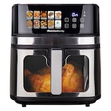 thumbnail of MELCHIONI FAMILY Fritadeira de ar GAIA PLUS 8L, 2200 W, resistência dupla, display LED, temperatura ajustável, preta, 118340044