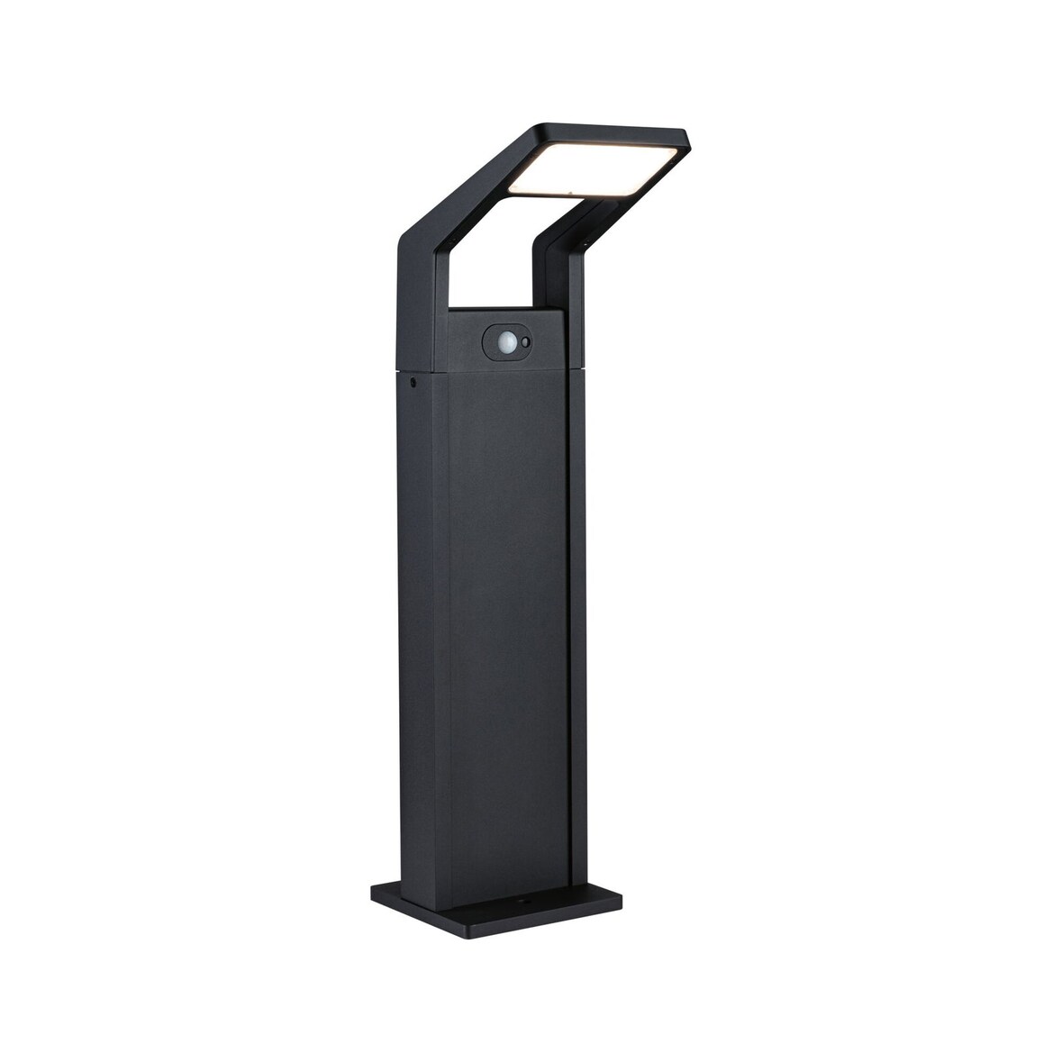 Paulmann Borne lumineuse LED Juntea Détecteur de mouvement crépusculaire (IR)  IP44  585mm 3000K 11W 900lm 230V  Anthracite  Aluminium 94860