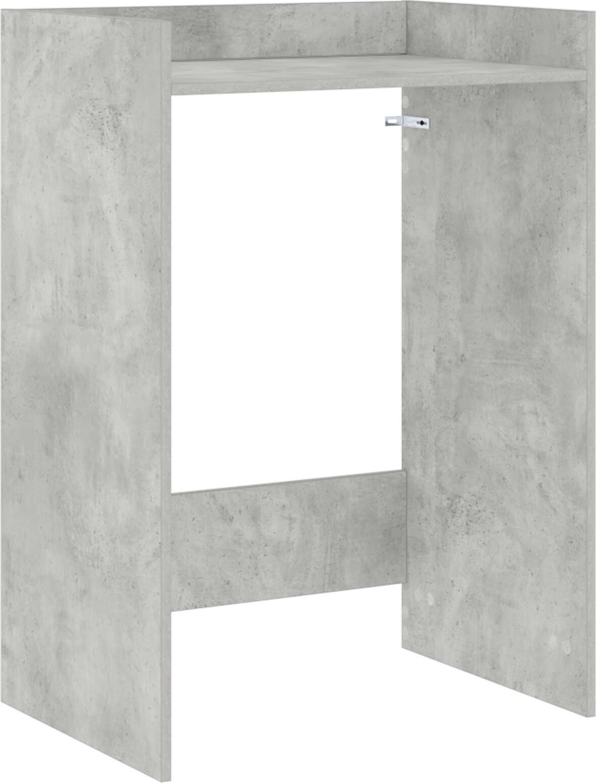 vidaXL Waschmaschinen-Schrank Beton 67,5 x 48 x 97 cm Holzwerkstoff