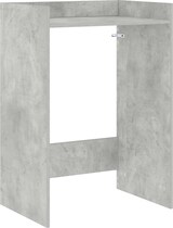 thumbnail of vidaXL Waschmaschinen-Schrank Beton 67,5 x 48 x 97 cm Holzwerkstoff