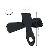 thumbnail of 6er-Set Racletteschieber Raclettespachtel aus Kunststoff