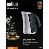 thumbnail of Braun WK 300 Wasserkocher Multiquick 3 weiß
