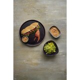 thumbnail of Churchill Stonecast Patina, dreieckige Schale, tiefviolett, 235 mm, (12 Stück)