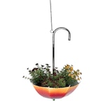 thumbnail of DanDiBo Blumenampel Metall Hängeampel mit Topf Innen Außen Regenschirm Hängepflanzen 57 cm 96258 S Pflanzenhänger Blumenhänger Topfhänger Blumen