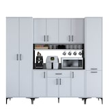 thumbnail of Gabinete multiusos JE132 3053 Blanco 220x198.6x40 cm