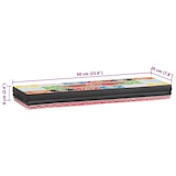 thumbnail of vidaXL Wandregale 2 pcs Mehrfarbig 60 x 20 x 6 cm Massivholz Mango