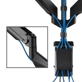 thumbnail of Monitor Tischhalterung für 4 Monitore von 13" bis 32"