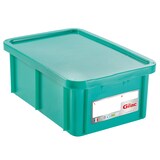 thumbnail of GILAC Bac renforcé HACCP 600 x 400 + couvercle - 35 L - Vert G119811