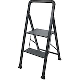 thumbnail of WellHome - Escada Dobrável com 2 Degraus 47,5x42,5x85cm de Aço na cor Preta